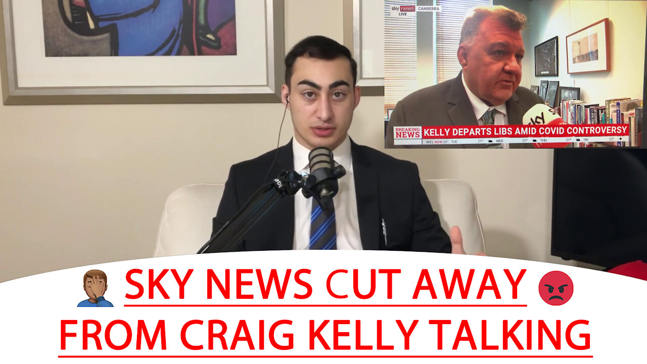 🔴 SKY NEWS CUT AWAY FROM CRAIG KELLY TALKING 🤦🏽‍♂️ 😡