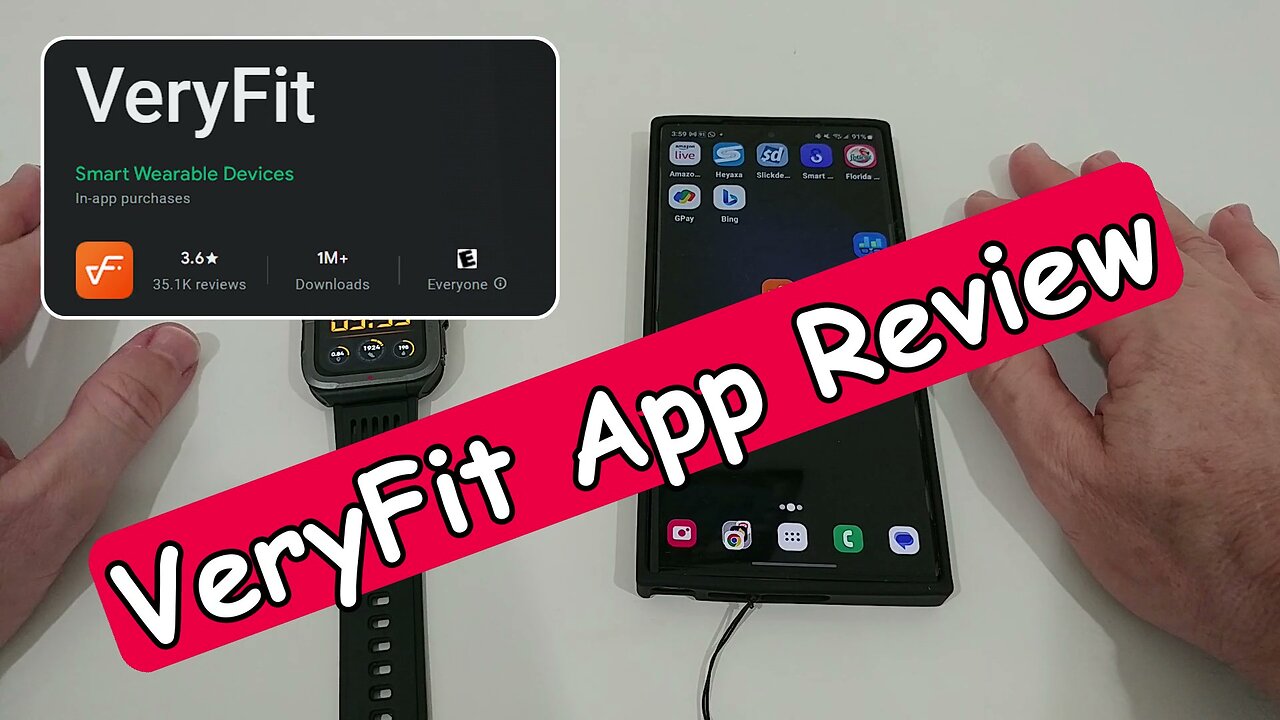 VeryFit Smart Watch App Review