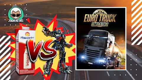 Optimus Prime vs. caminhão do leite - Euro Truck Simulator 2