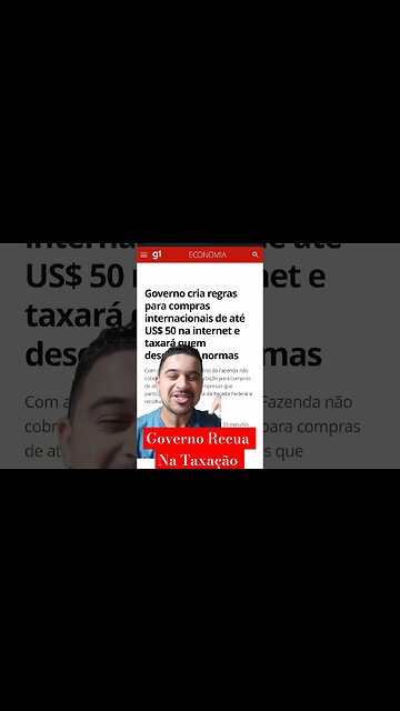 URGENTE - GOVERNO RECUA E NÃO TAXARÁ MAIS IMPORTAÇÃO ATÉ 50 DOLARES #shein #shopee #aliexpress