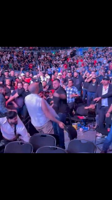 UFC Fan Knocked Out Cold In The Stands