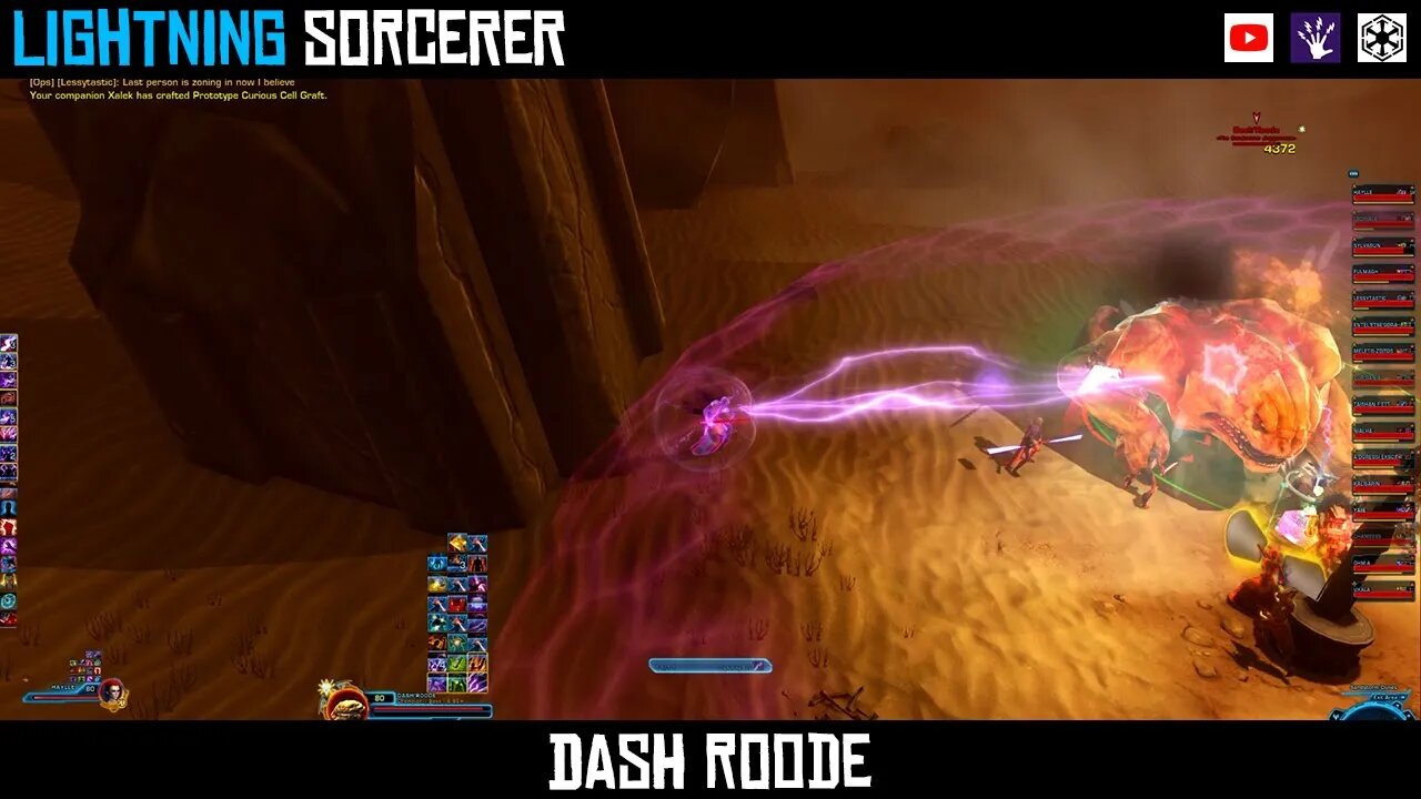 Scum and Villainy First Boss Fight; Dash Roode | Level 80 Lightning Sorcerer