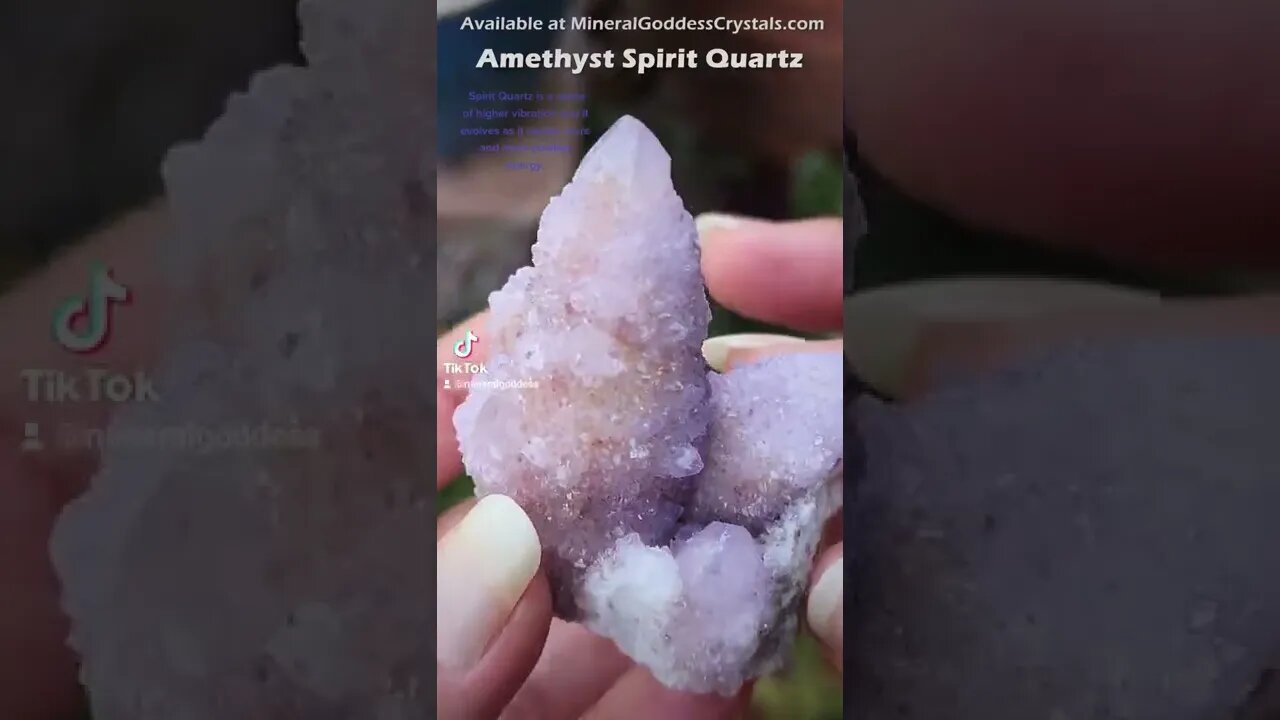 Spirit Quartz Crystals for Connecting with your Soul Mineral Goddess Crystals Meditation Crystals