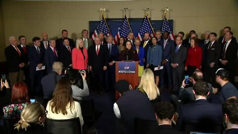 House GOP Leaders Hold A Press Conference To Discuss The State Of The Union.