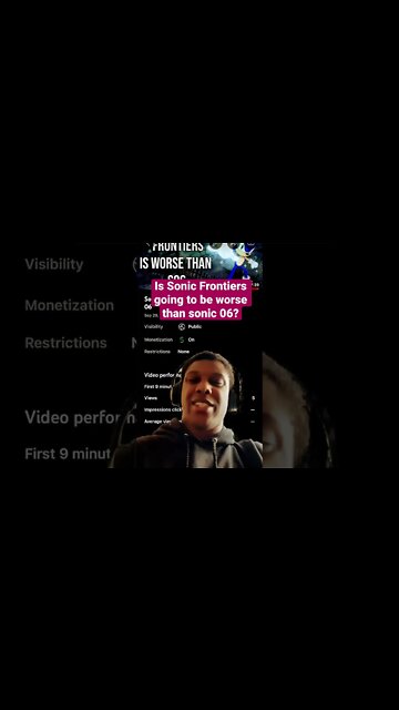 Is Sonic Frontiers Going to Be Worse Than Sonic 06? #shorts