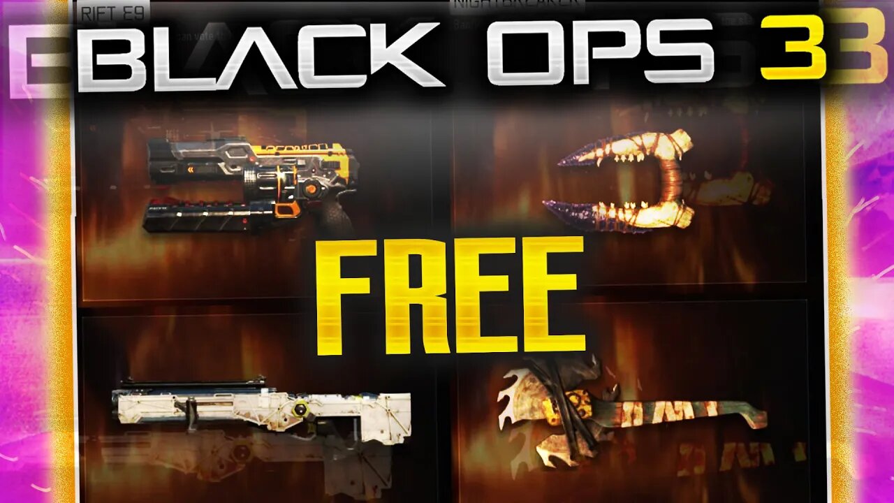 *NEW* USE ALL DLC WEAPONS FREE! HOW TO GET WEAPON DLC FREE IN BLACK OPS 3! "BO3 FREE WEAPON GLITCH"