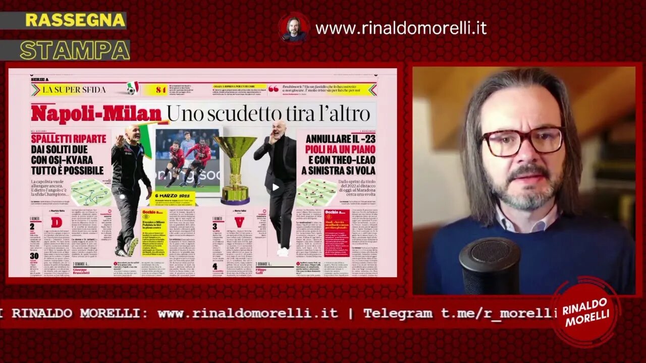 Rassegna Stampa 28.03.2023 #304 - Verso Napoli-Milan, le prodezze di Maignan e gli oriundi Nazionali