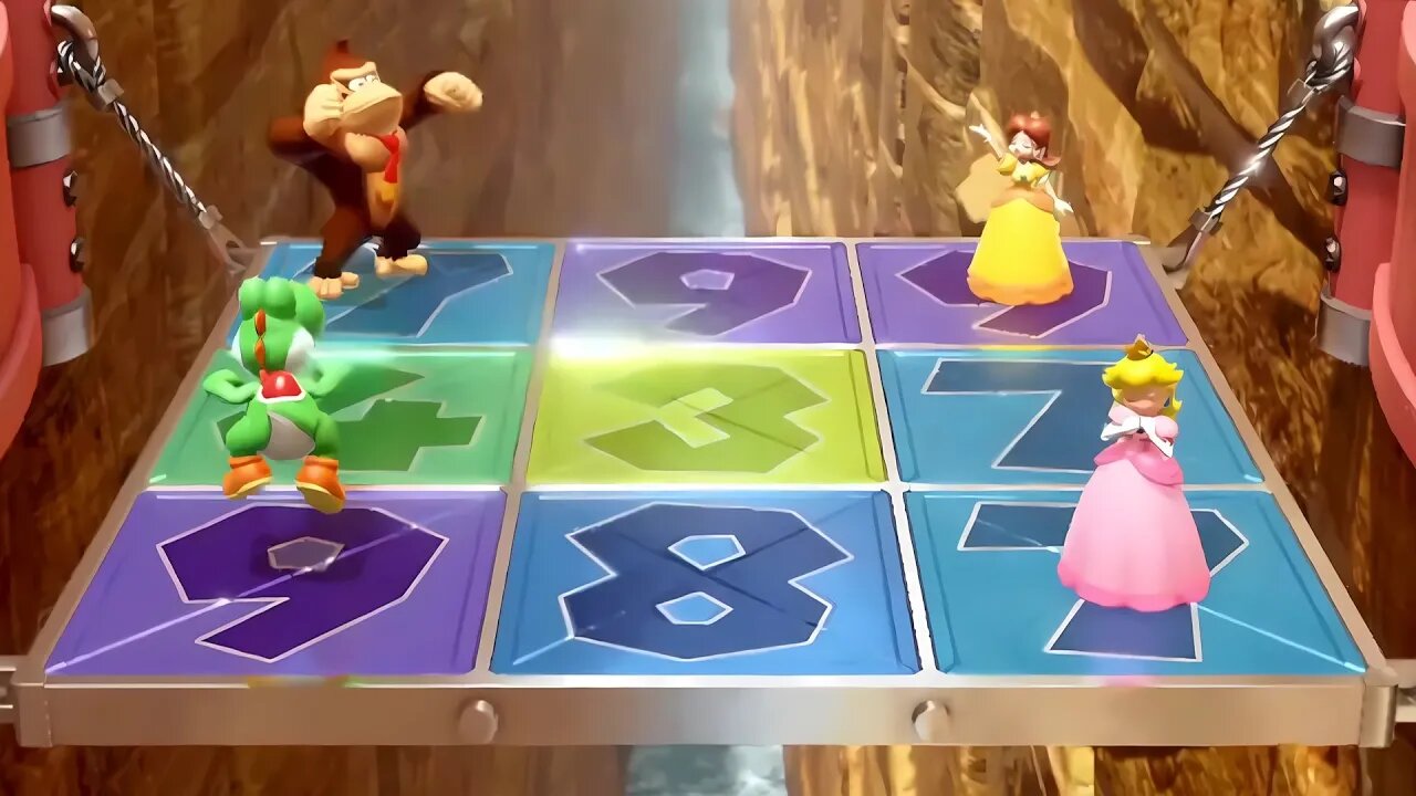 Mario Party Superstars - Daisy vs Wario vs Donkey Kong vs Yoshi #17