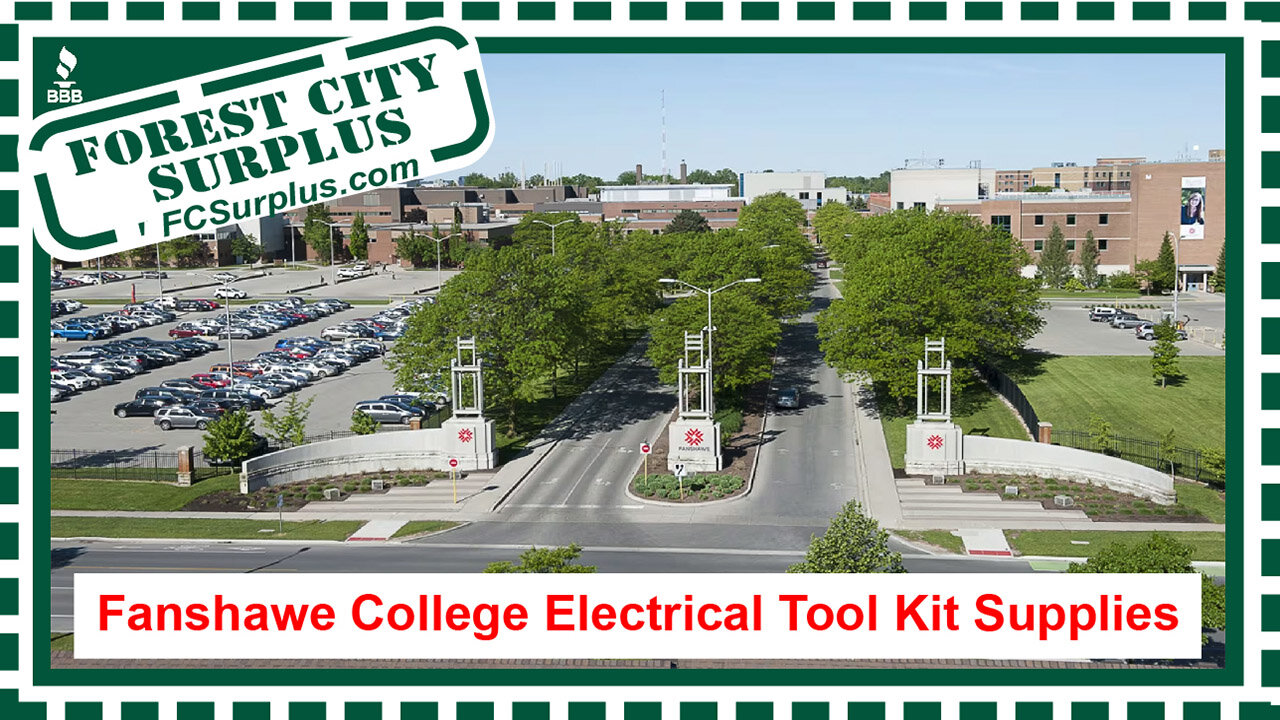 Fanshawe College Electrical Students Eletrical kit products