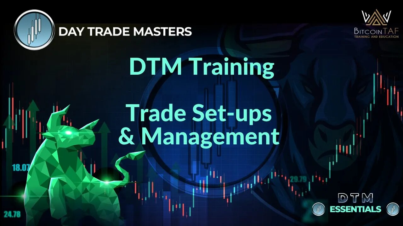 DTM Training - Trade Set ups & Management