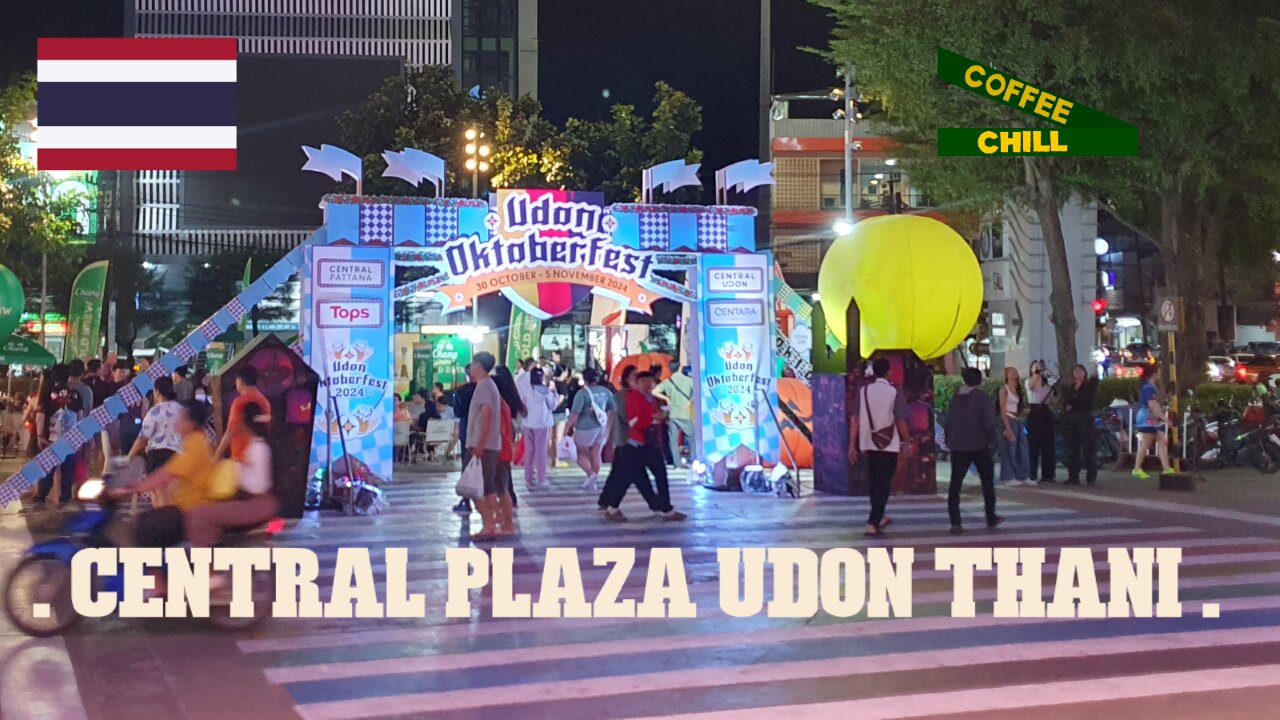 Udon Octoberfest Halloween Thursday Night October 31, 2024 Walkabout the markets at Central Plaza TV