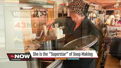 She is the superstar of soup making