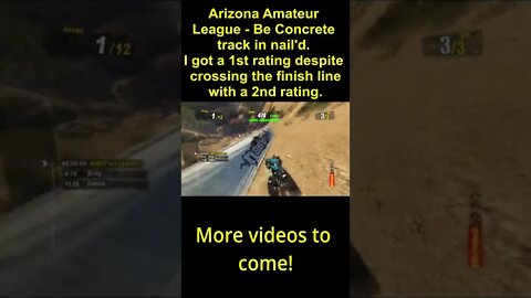 Arizona Amateur League - Be Concrete track in nail'd.