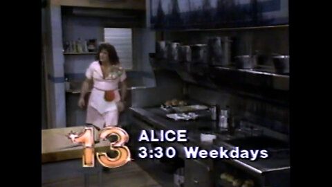 October 3, 1983 - WTHR 'Alice' Promo & 'MASH' Bumper