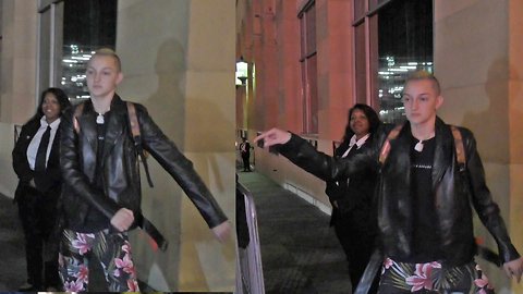 'Backpack Kid' Does The Floss At 'Ralph Breaks The Internet' Premiere