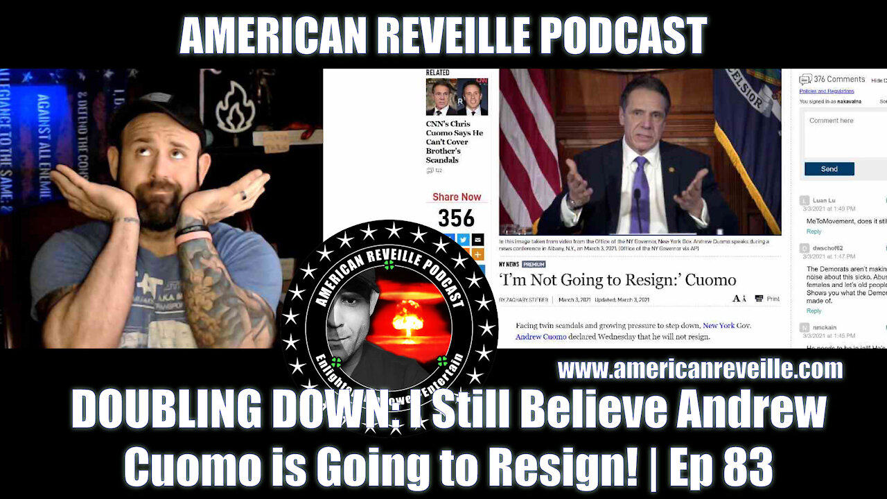 DOUBLING DOWN: I STILL BELIEVE Andrew Cuomo is Going to Resign! | Ep 83