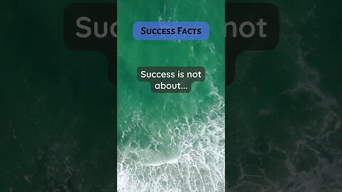 Success Facts perfect or