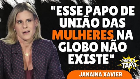 JANAINA XAVIER DIZ QUE COLEGAS VIRARAM AS COSTAS QUANDO FOI AMEAÇADA PELA DIREÇÃO DA GLOBO