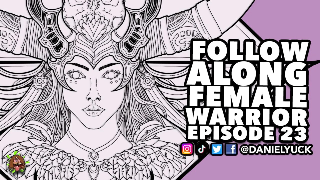 Lady Warrior Follow Along In Depth Step By Step EP.23