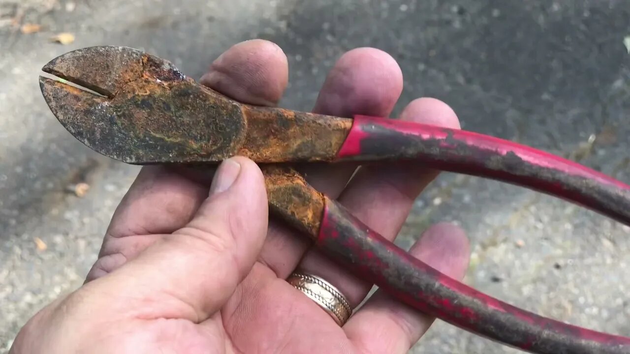 Flag pole fixed, water hose replaced, ants killed, knives made