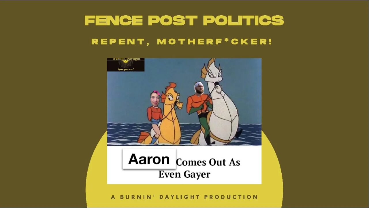 Fence Post Politics: REPENT Motherf*cker