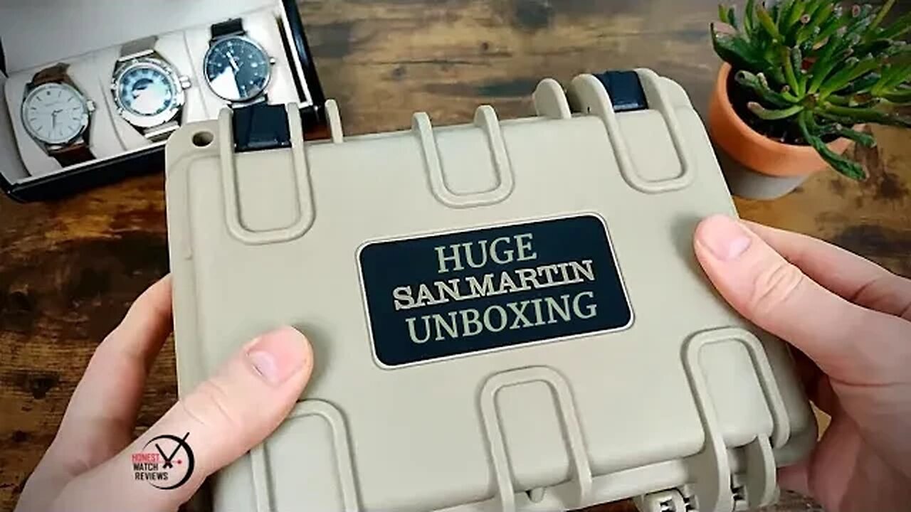 🤿 San Martin SN017-Q-35 Dive Watch 🌊 Unboxing & First Impressions #HWR