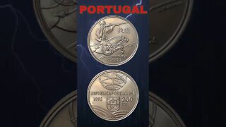 Portugal 200 escudos 1993.#shorts #coinnotesz