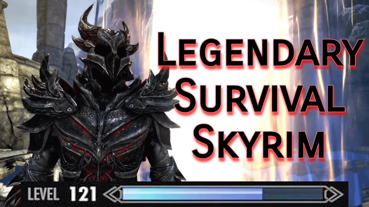 I Finally Beat Legendary Survival Skyrim