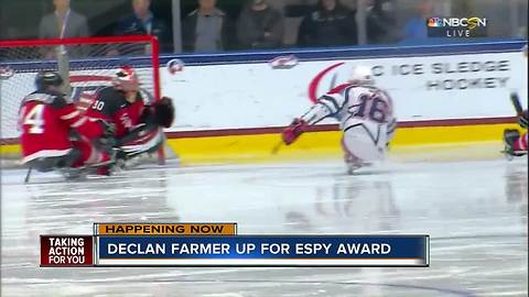 Tampa native up for 'Best Male Athlete with a Disability' ESPYS award