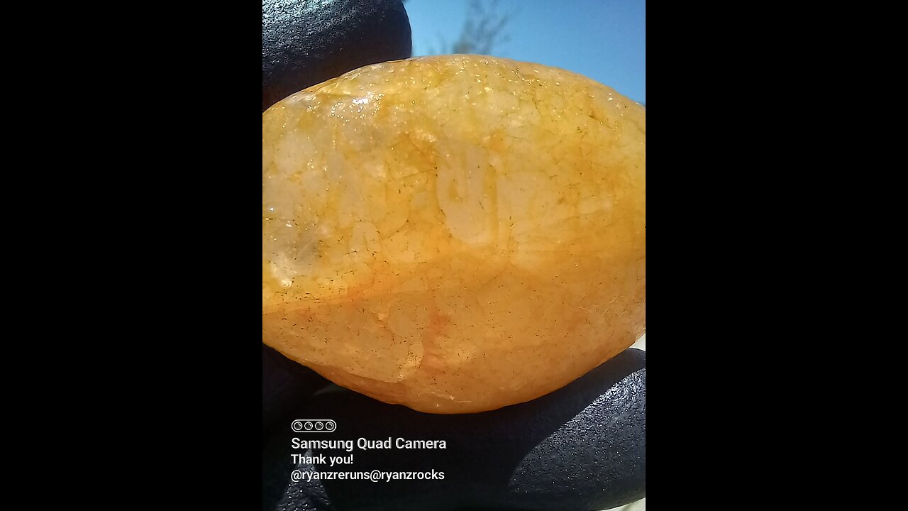 Beautiful Yellow Quartz!