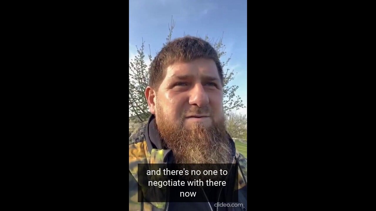 The head of the Chechen Republic Ramzan Kadyrov has a message to whom it may concern