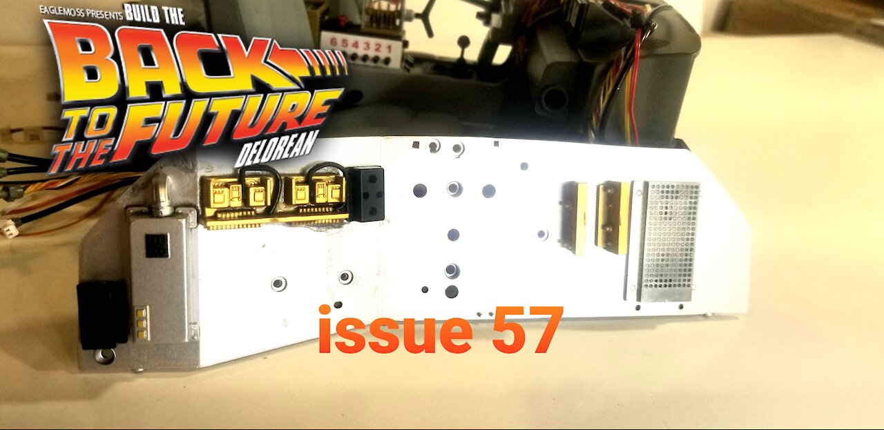 eaglemoss build the delorean issue 57