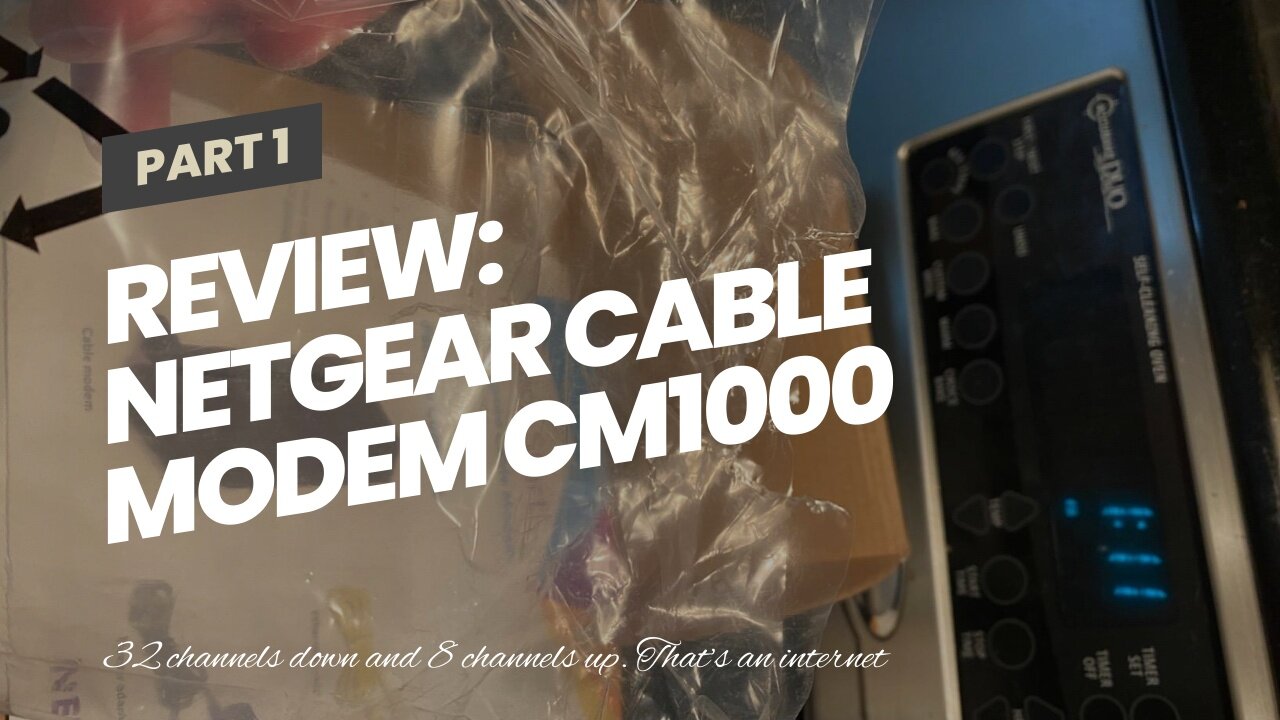 Review: NETGEAR Cable Modem CM1000 - Compatible with All Cable Providers Including Xfinity by C...