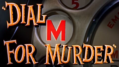 Dial M For Murder (1954) ~ Full Movie ~