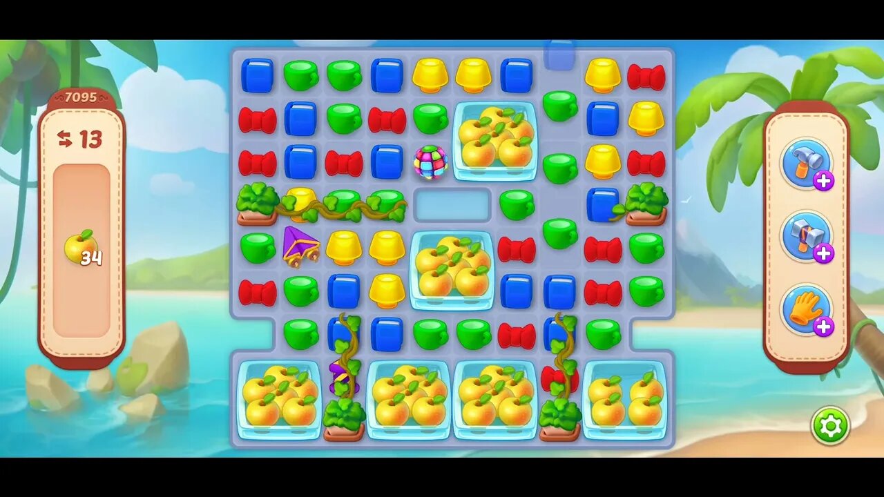 Playrix Homescapes Gameplay Walkthrough Level 7095