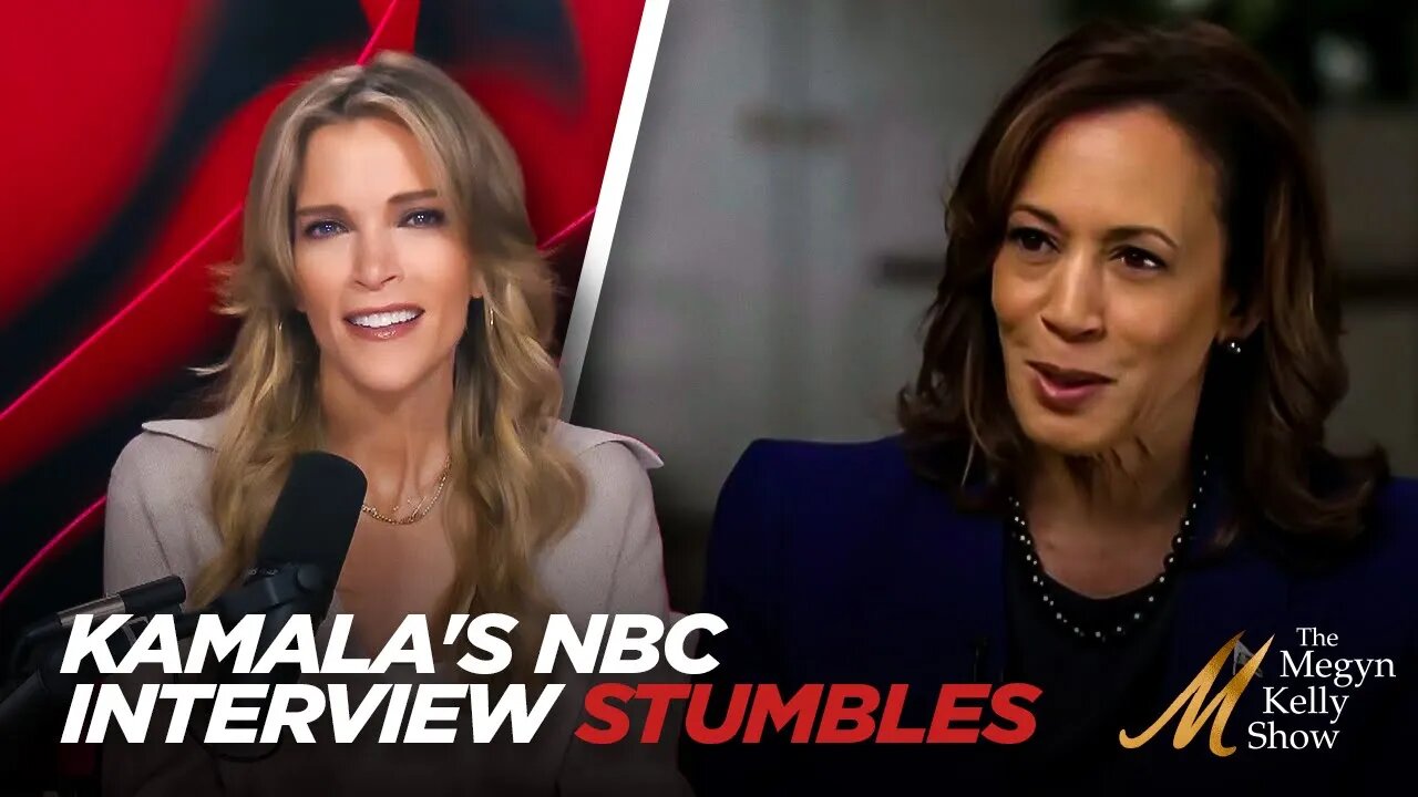 Kamala Stumbles During Bizarre and Imprecise NBC Interview | Megyn Kelly