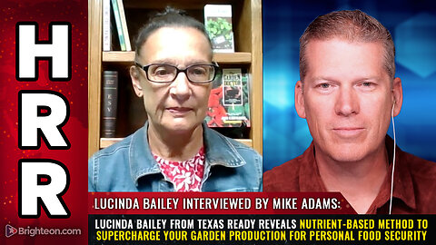 Lucinda Bailey from Texas Ready reveals nutrient-based method to SUPERCHARGE...