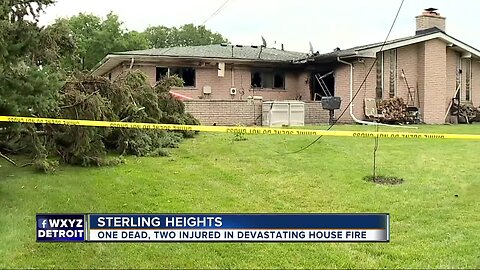 Woman dead, 2 others injured in Sterling Heights house fire