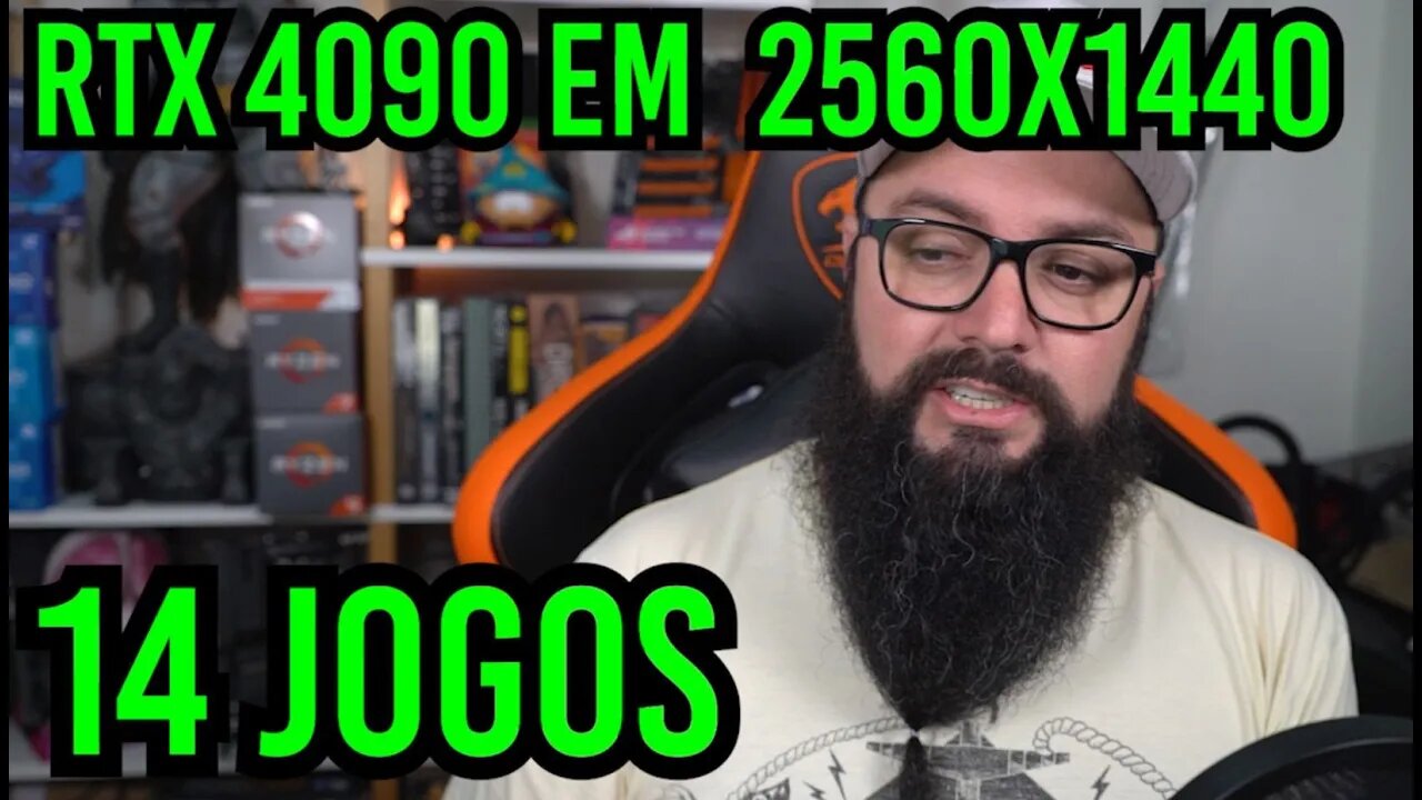 Testamos a RTX 4090 em 14 Jogos !