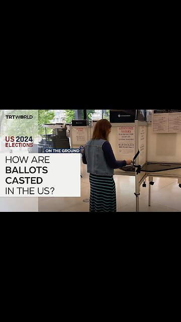 How does the voting process work in the US?
