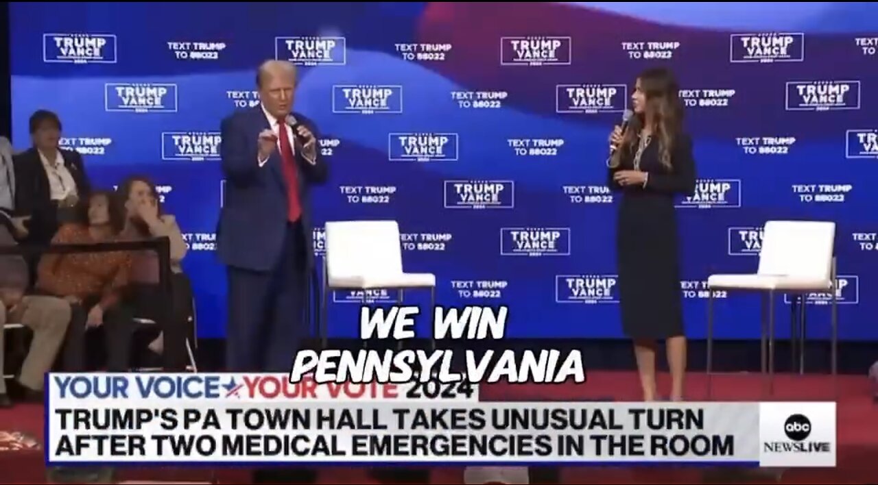 PRESIDENT TRUMP PLAY RALLY MUSIC💜🇺🇸👨‍⚕️🎼⛑️🕺AFTER TWO MEDICAL EMERGENCIES🇺🇸⛑️🎒🚑💫