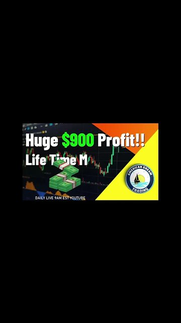 Huge $900 Profit Life Time Member AmericanDreamTrading Stock Market