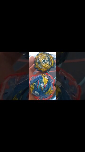 ultimate valkyrie vs mirage fafnir #batalhadebeyblade #beyblade