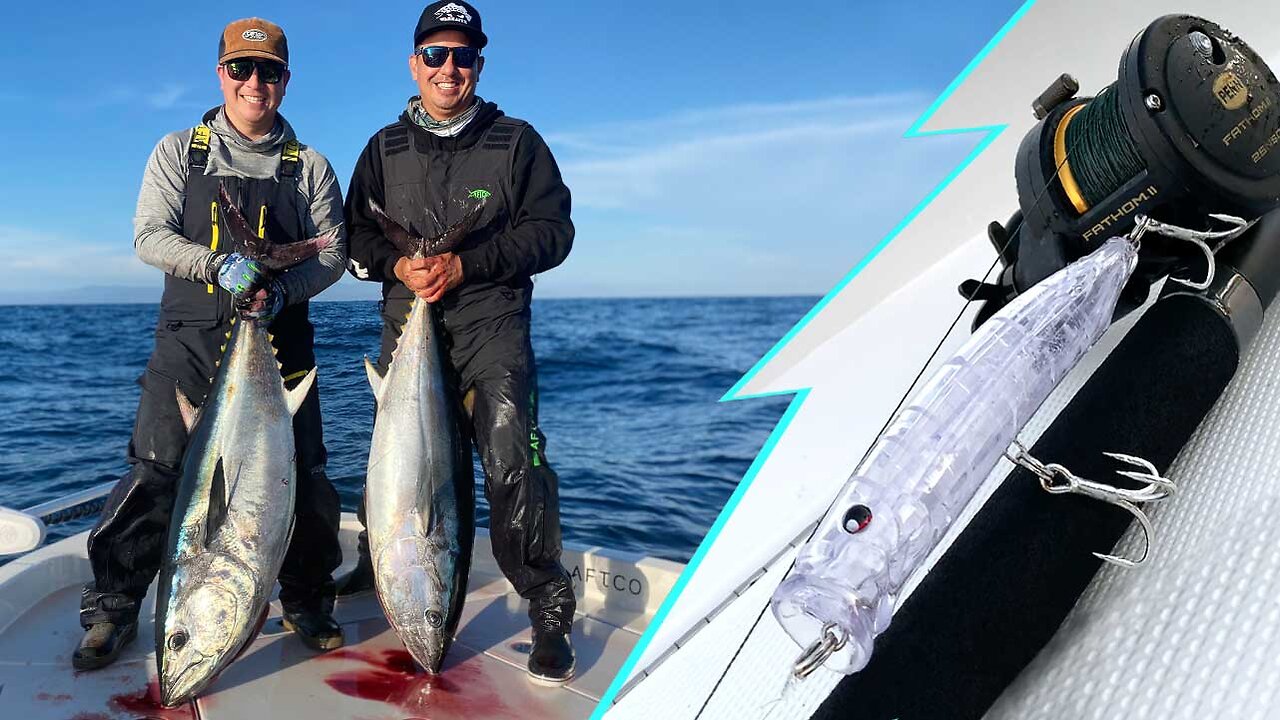 Bluefin Tuna | Popper fishing | Capt. Benny Florentino & Matt Florentino