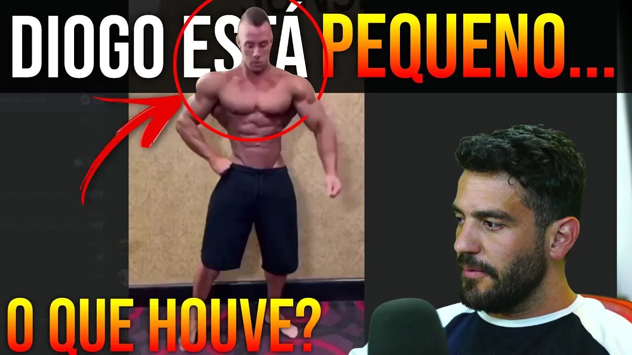 DIOGO MONTENEGRO ESTÁ MUITO PEQUENO: O QUE ACONTECEU?!?!