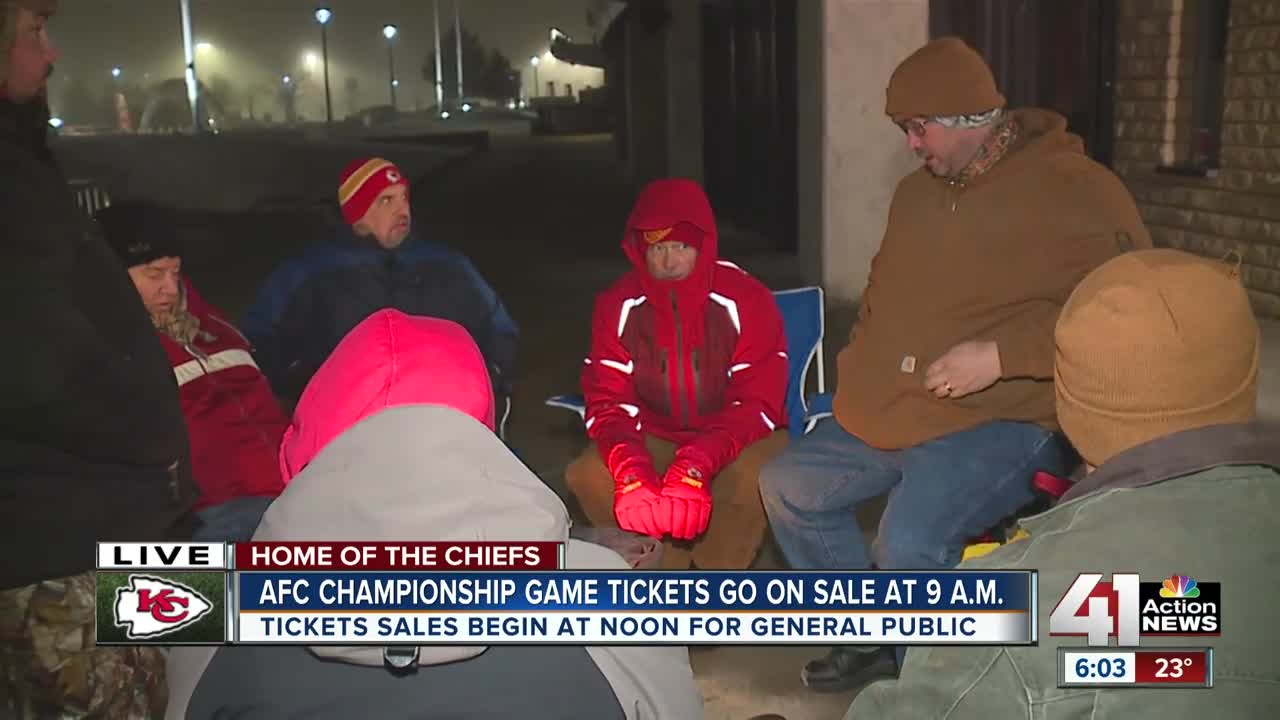 AFC Championship game tickets go on sale