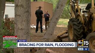 City of Mayer bracing for rain and possible flooding