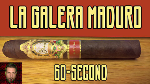 60 SECOND CIGAR REVIEW - La Galera Maduro