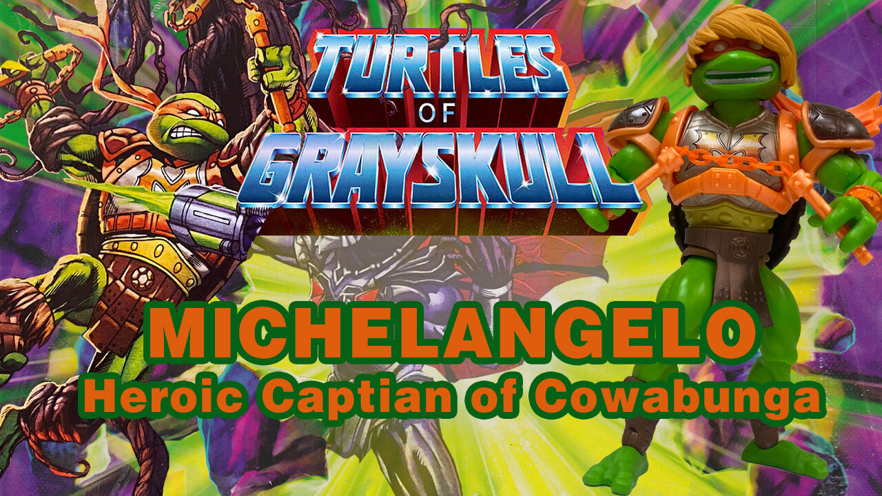 Michelangelo - Turtles of Grayskull - Unboxing & Review