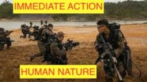 immediate action drills human nature
